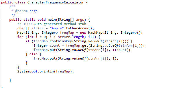 How to count frequency of characters in a String using a Map in Java8 | by  Nishant Malhotra | Medium