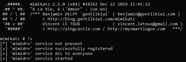 Mimidrv In Depth: Exploring Mimikatz's Kernel Driver | by Matt