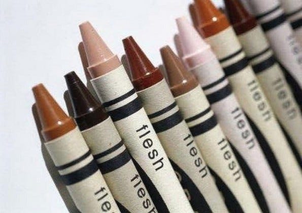 Hey, Pass Me the Skin-Colored Crayon, by Brooklyn Reece