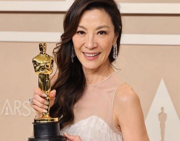 Jackie Chan's Advice to Michelle Yeoh: Stay in the Kitchen, by Floyd  Whaley