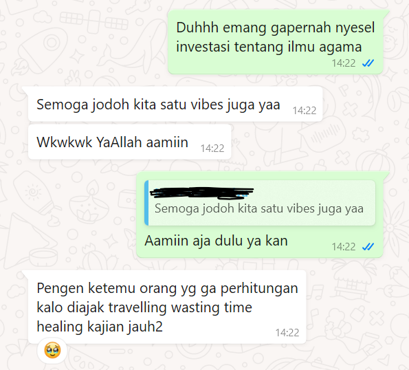 Doa penting untuk kami berdua (mari kita aamiin kan)