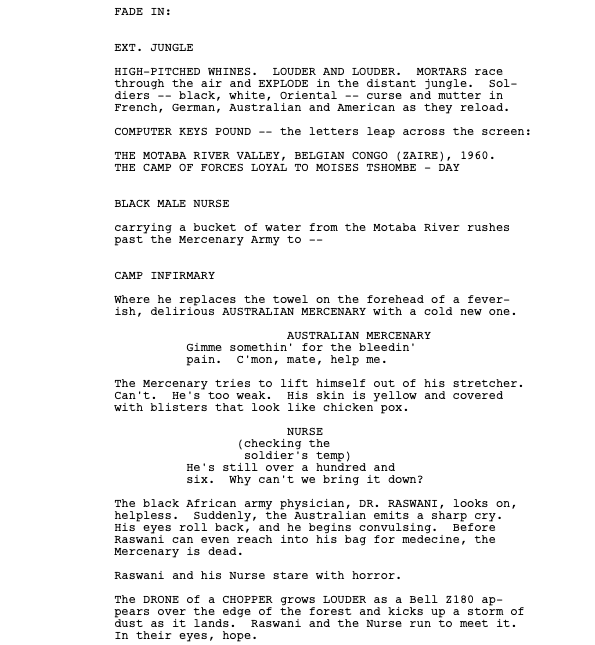 Page One: “Outbreak” (1995) - Go Into The Story