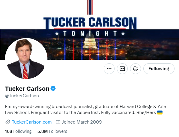 Tucker Carlson Twitter Account: Latest Updates and Controversies | by