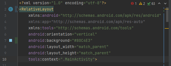 Tugas 4 : Penerapan Relative Layout pada Android Studio | by Afriansyah ...