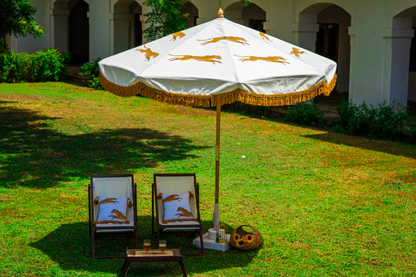 Indian garden sale parasols
