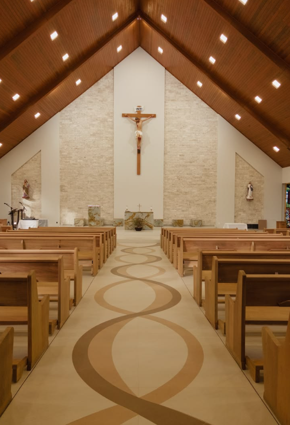High-Performance Church Acoustic Panels in Texas by De-Walls