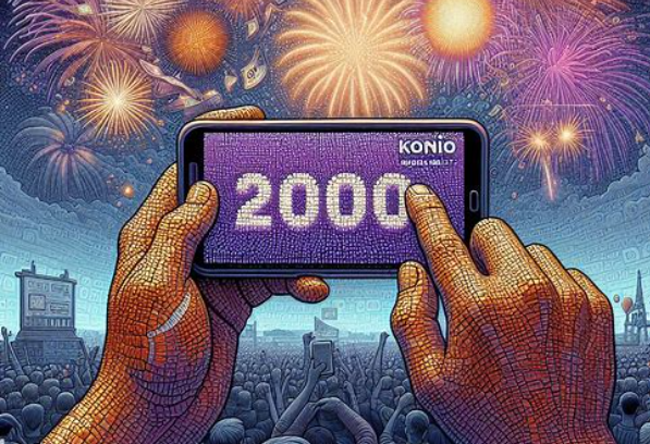Konio has more than 2000 active users!