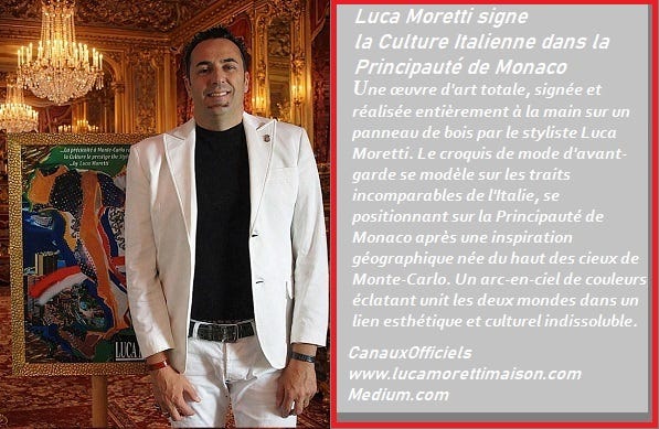 L’Alchimie géographique de Luca Moretti dessine l’Italie sur le Cœur de Monaco Monte-Carlo