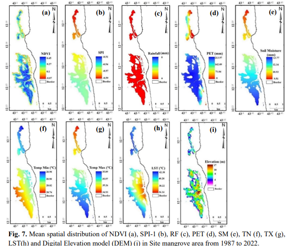 Geospatial Assessment of Mangrove Dynamics in Relation to Climate Variability
