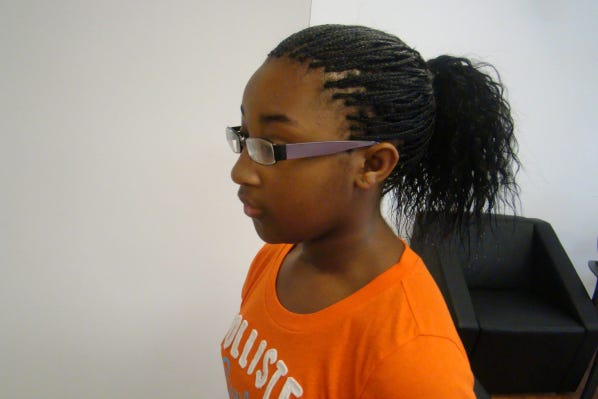 kids Hair Braiding — kids Senegalese twists — Kids Micro Braids