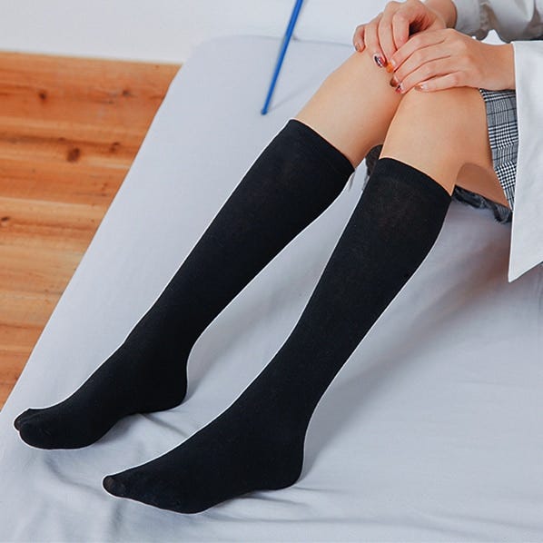 WHAT ARE THE BENEFITS OF WEARING FEMALE LONG SOCKS? | by ACB Funky ...