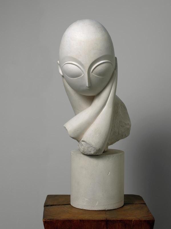 Outdoor Bust statue