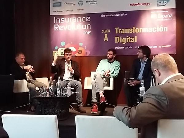 Consejos aventurados sobre transformación digital a una audiencia de aseguradoras
