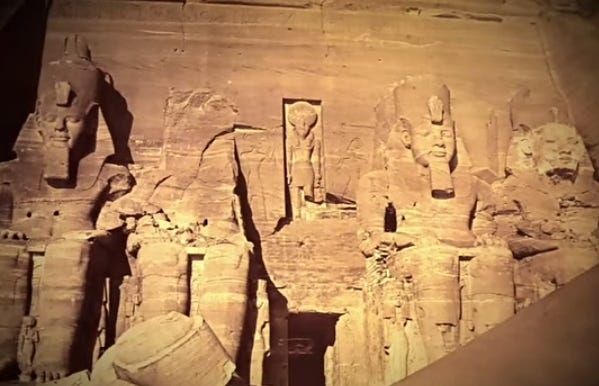 Ancient Aliens: Collosal Egyptian Statues Are Alien Effigies 