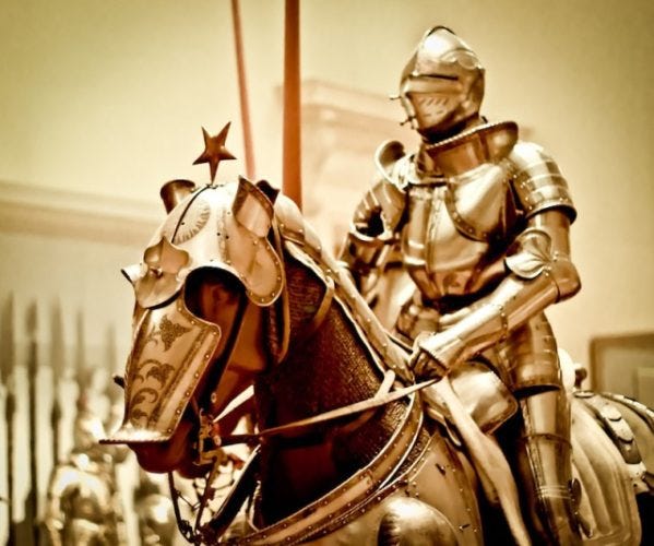 The Knight in Shining Armor?. In American life, there are many… by