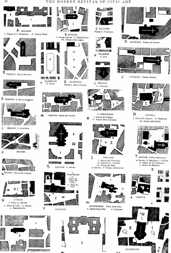 カミロ・ジッテ City Planning According to Artistic Principles (1898) 邦題『広場の造形