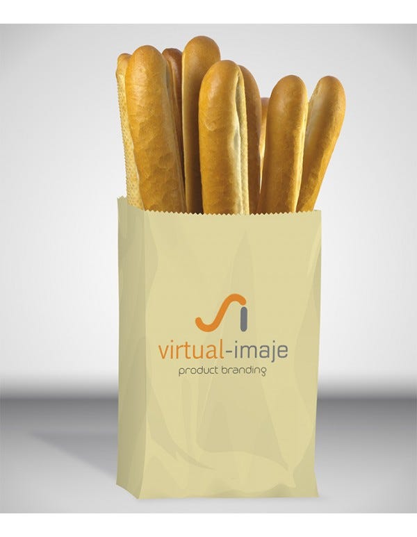 337+ Free Download Review Of Paper Wrapper With Sliced Bread Mockup ...