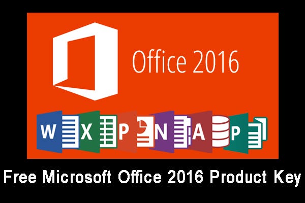 Microsoft Office 2016 Product Key in 2022 | Free and 100% Working | by  Ariel Mu | Medium