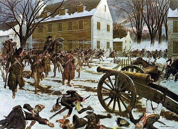 Battle of Trenton, by H. Charles McBarron, Jr. Image: Wikipedia