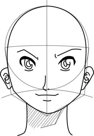 Como DESENHAR QUALQUER PERSONAGEM de ANIME!! (esboço passo a passo) 