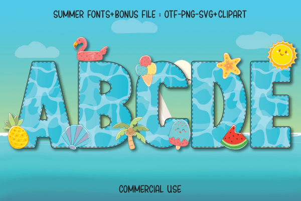 Summer Font - Lilyluminary - Medium