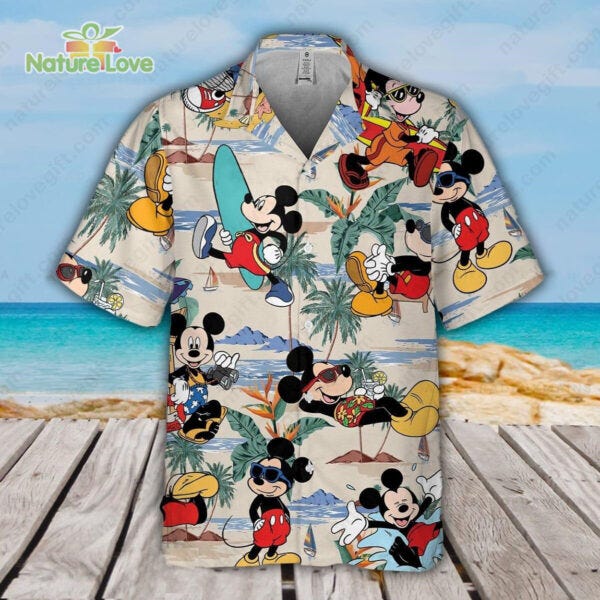 Disney Hawaiian Shirt: Tropical Magic for the Young at Heart