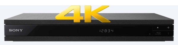 Sony 4K Blu-ray Player Confirmed