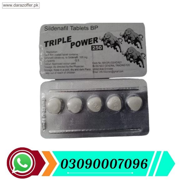 Triple Power Tablets in Pakistan 03090007010