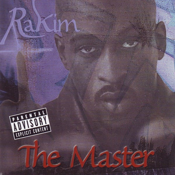 希少 vintage promo tee rakim The Master 希少 vintage promo