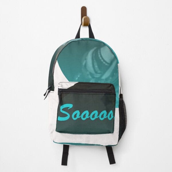 Karl Jacobs Backpacks — Karl Jacobs Thinking So…. Backpack RB1006