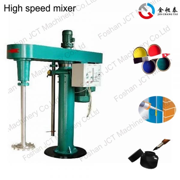 Why does the types of high speed dispersion mixers used in chemical