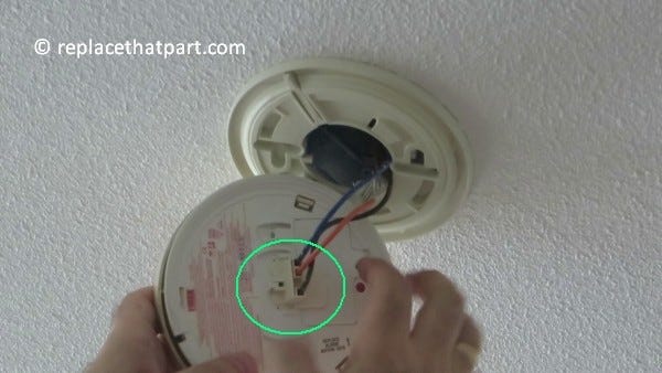 How to Change a Battery in a Smoke Alarm Using a Ladder | by smoke alarm |  Medium