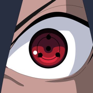 Lenti a contatto Uchiha — Sharingan completamente attivate | by Sharingan  Contacts | Medium