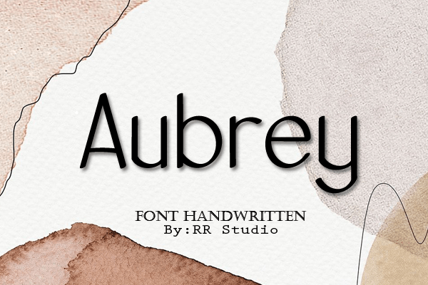 Aubrey Font - Craftgenius - Medium