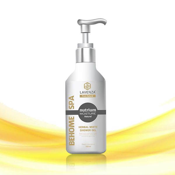 Review Herbal White Shower Gel — The secret to treating back acne by