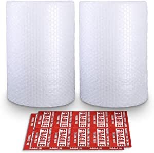 FBA Combo Pack of 1 roll Suffocation Warning Stickers and 1 roll This is A  Set Do Not Separate Stickers