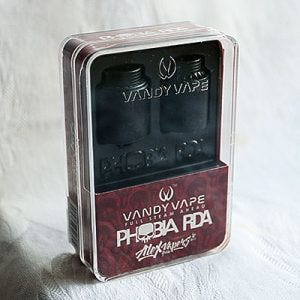 Vandy Vape Phobia RDA Review. I received this Vandy Vape Phobia RDA… | by  Health Cabin