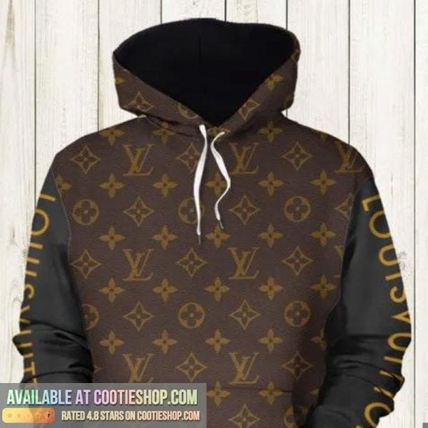 Louis Vuitton Monogram Circle Cut Hoodie Black Louis Vuitton . You must  always be looking and do your best