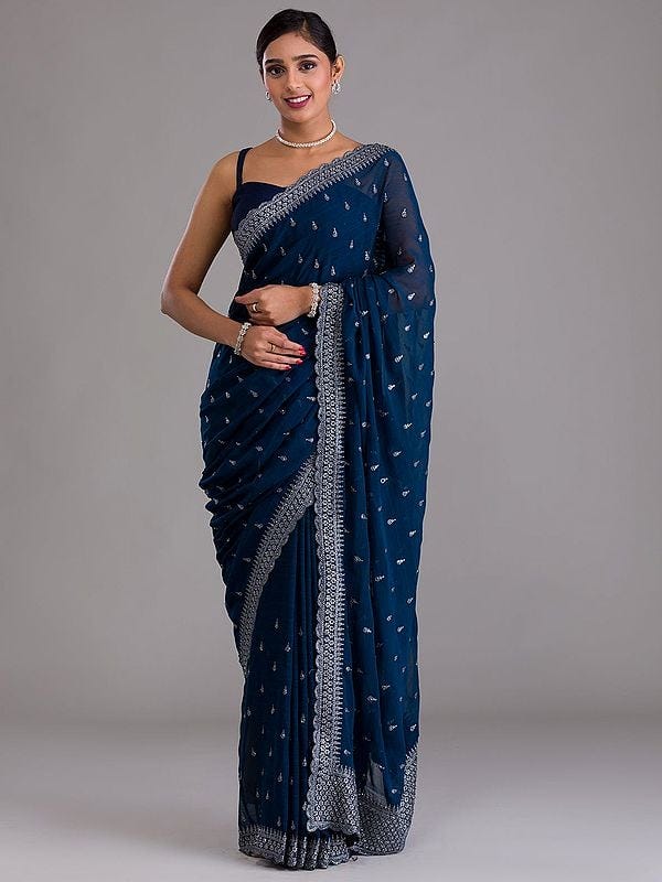 Unveiling the Marvels of Chiffon Sarees: 4 Unique Insights