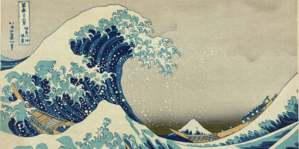 “La gran ola de Kanagawa” Katsushika Hokusai
