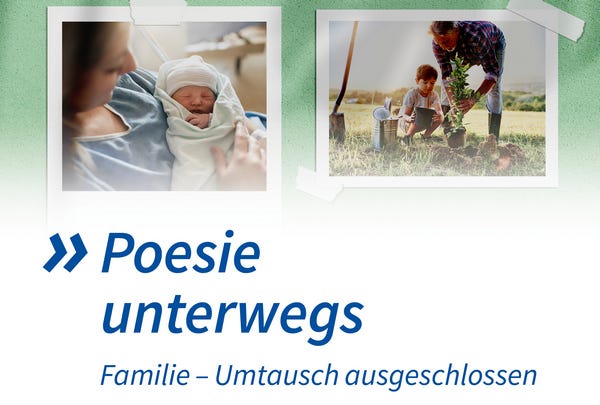 Lesestoff für die Bahnfahrt: „Poesie unterwegs“