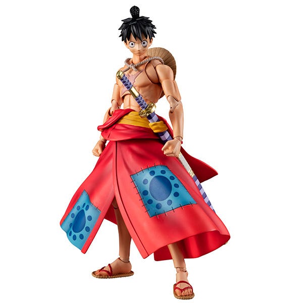 19 Style One Piece Action Figure Monkey.D.Luffy Anime Action