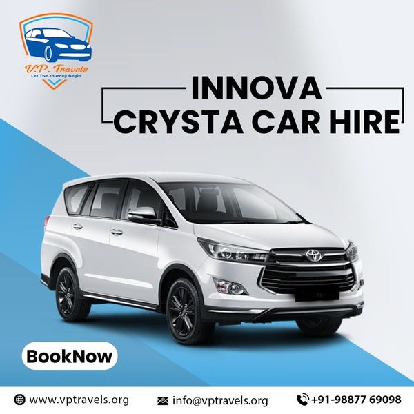 Discover the Best Innova Hire Companies in Jaipur by VP Travel Oct