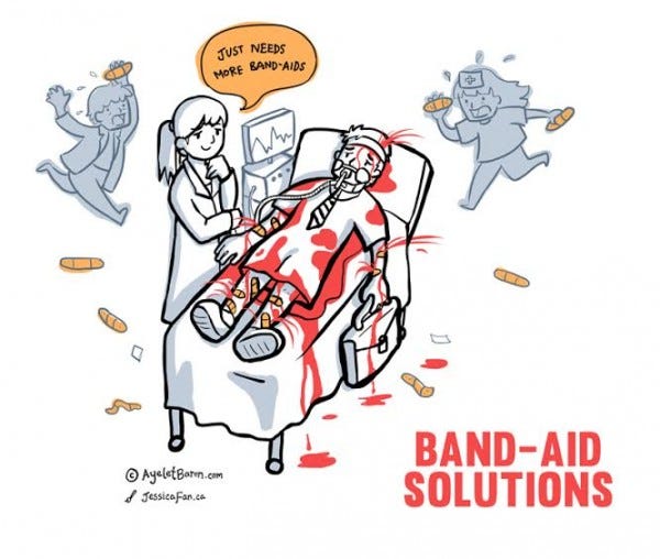 How to stop the bandaid solutions for 21st century leaders by Ayelet