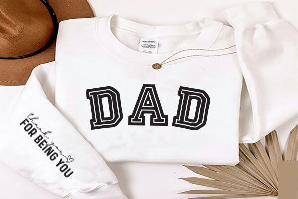 Thank You For Being My Daddy - Personalized Custom Long Sleeve T-Shirt main image 1