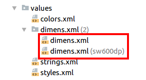 Using  in Android. When and how to use stored dimensions… | by  Suragch | Medium