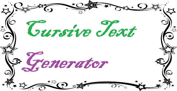 Best Cursive Font Generator Copy and Paste For Instagram | by Ashutosh  Prajapati | Medium