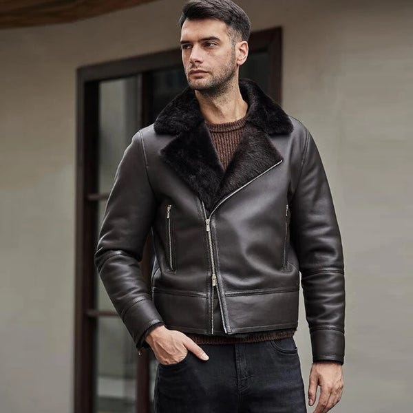 Best Real Sheepskin Jackets for Men | by Pebbledleather | Jul, 2023 ...