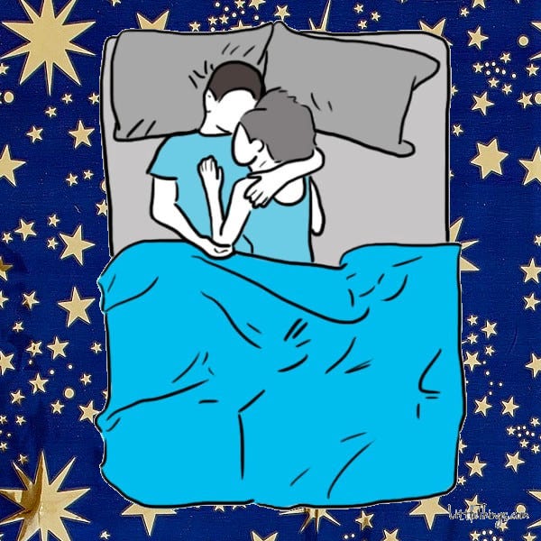 Dormire con il partner migliora la qualità del sonno