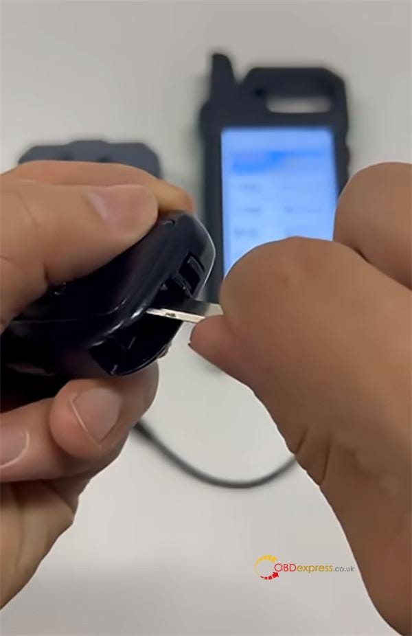 Toyota 4A Unlock Key by CGDI K2 Key Tool